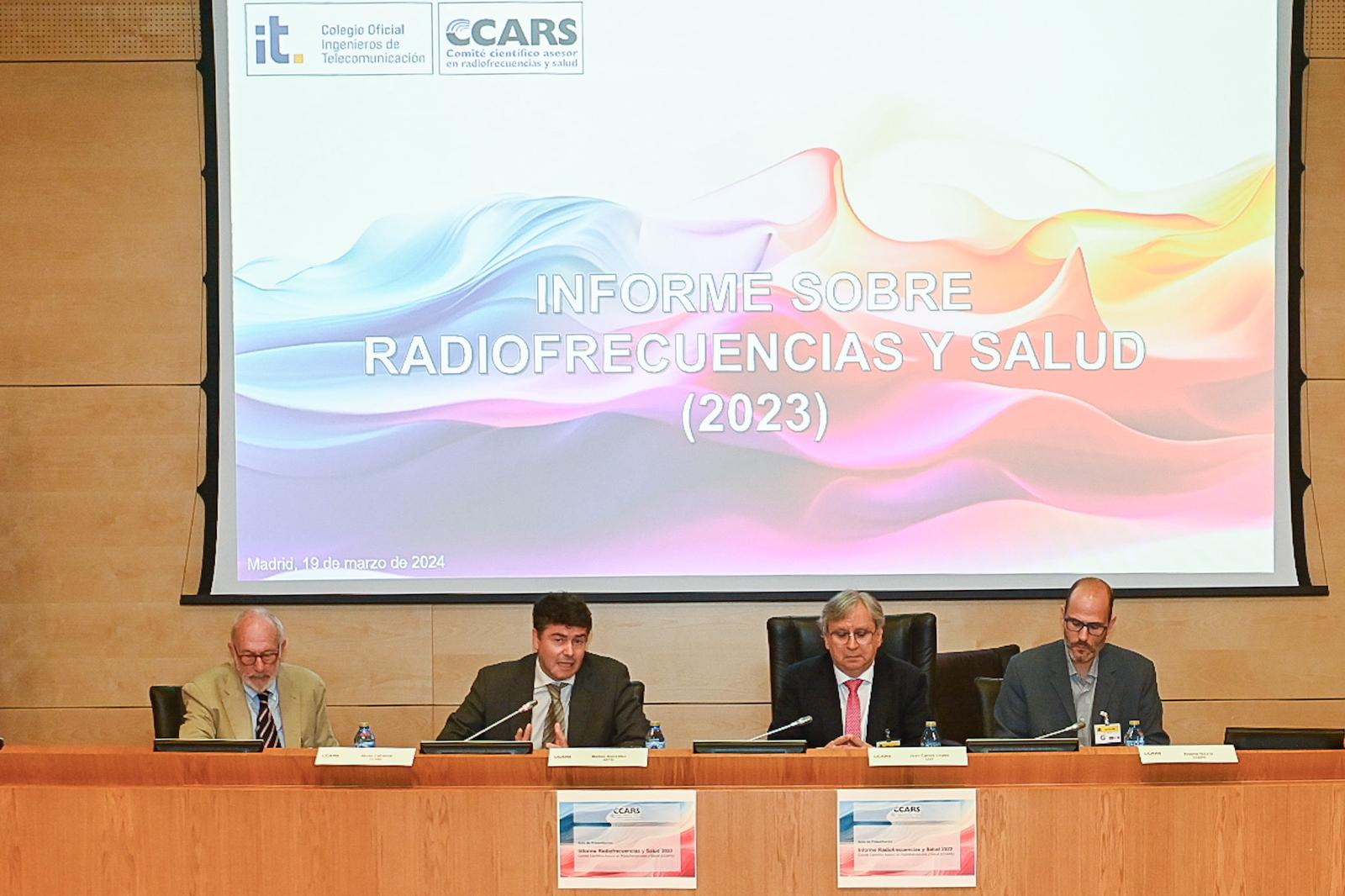 El CCARS presenta su Informe sobre Radiofrecuencias y Salud 2020 - 2022